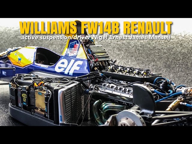 プラモデル】TAMIYA 1/12 Williams FW14B RENAULT (タミヤ