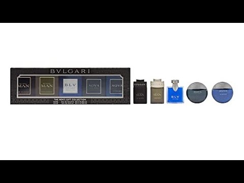 Bvlgari “the men's gift collection” fragrance review - YouTube