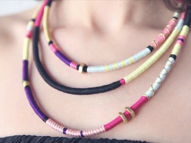 How-to: Tribal Necklace by Ari of Boat People - YouTube