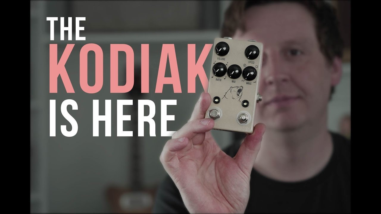 The JHS Pedals KODIAK Tap Tempo Tremolo is HERE! (2018) - YouTube