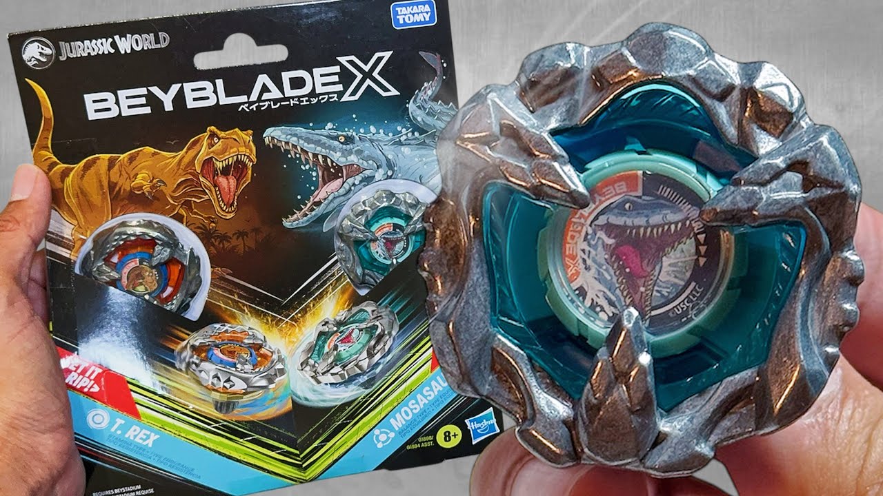 HASBRO EXCLUSIVE DINOSAUR 🦖🦕 Jurassic World Beyblade X T. rex