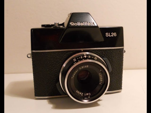 Rollei - SL26 - Carl Zeiss Tessar 2,8 40mm - YouTube