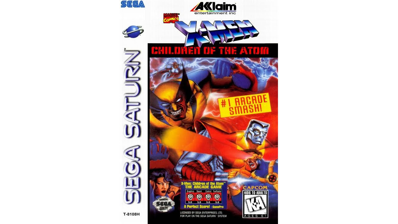 X Men: Children of the Atom Review for the SEGA Saturn - YouTube
