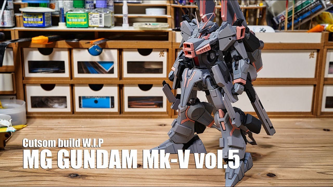 ガンダムMk-V徹底改修vol.5[ガンプラ改造・全塗装] [gunpla custom and