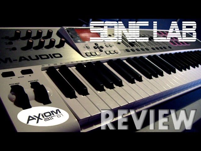 M-Audio Axiom Air 61 Keyboard - SonicLAB Review - YouTube