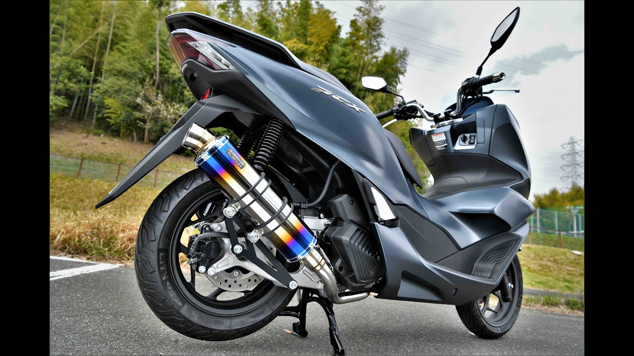 PCX125 2021年モデル BEAMS R-EVO ﾋｰﾄﾁﾀﾝｻｲﾚﾝｻｰ 政府認証 マフラー