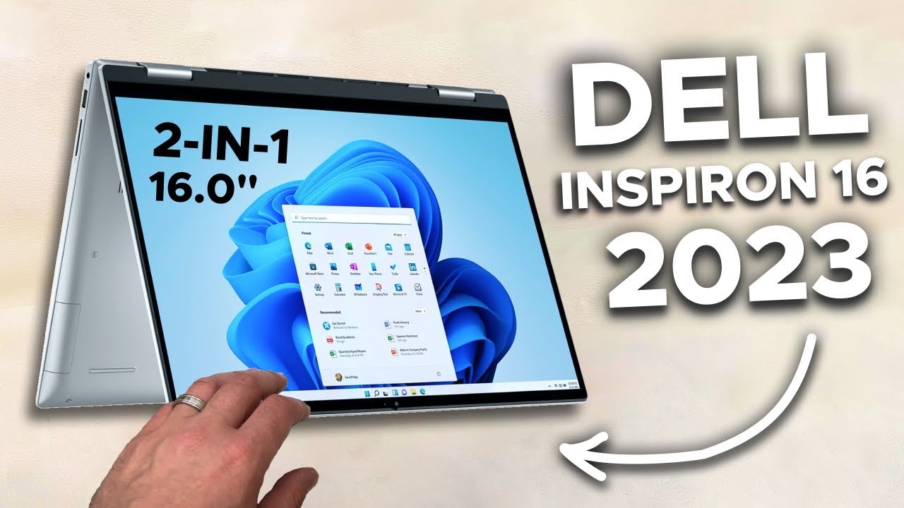 2023 Dell Inspiron 16 2-in-1 i7-1360P 16GB 1TB SSD - YouTube
