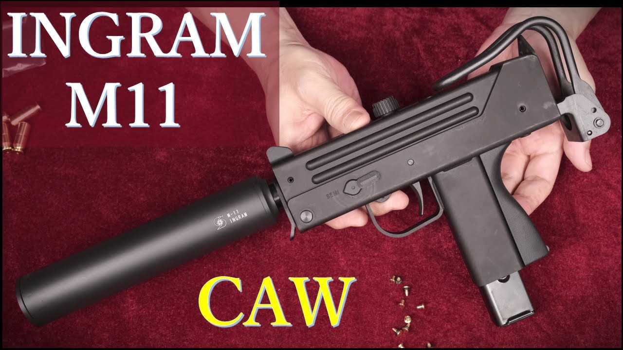 INGRAM M11 モデルガン / CAW：名作MGC・M11の復刻版：装填排莢など