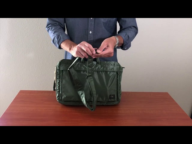 ➤Porter Yoshida New Tanker 3 Way Briefcase Review - YouTube