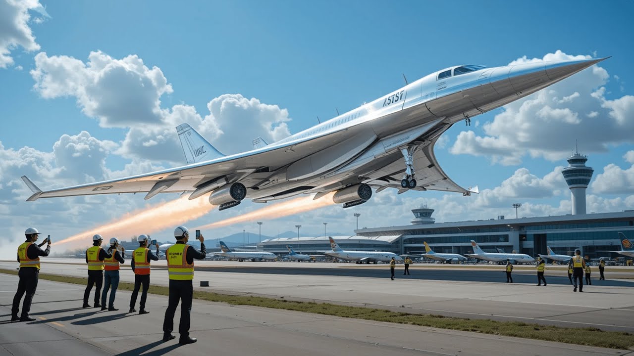 US Finally Tests Its New Supersonic Plane to Replace Concorde