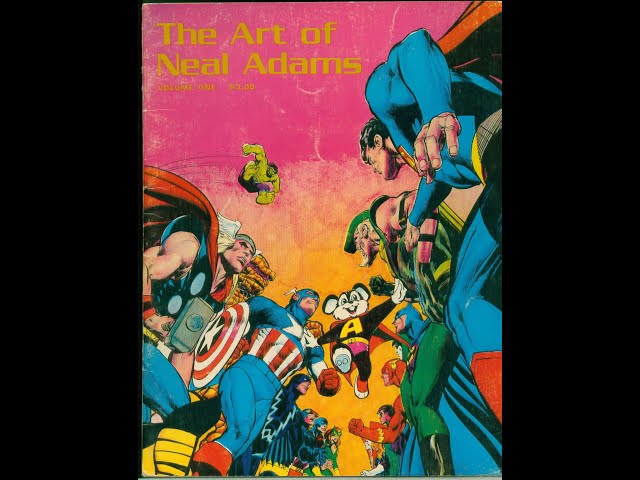 Neal Adams, Art of Neal Adams Vol 1 flip-through - YouTube