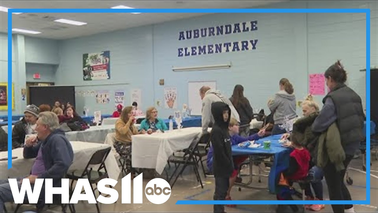 Louisville school celebrates 100 years of learning - YouTube