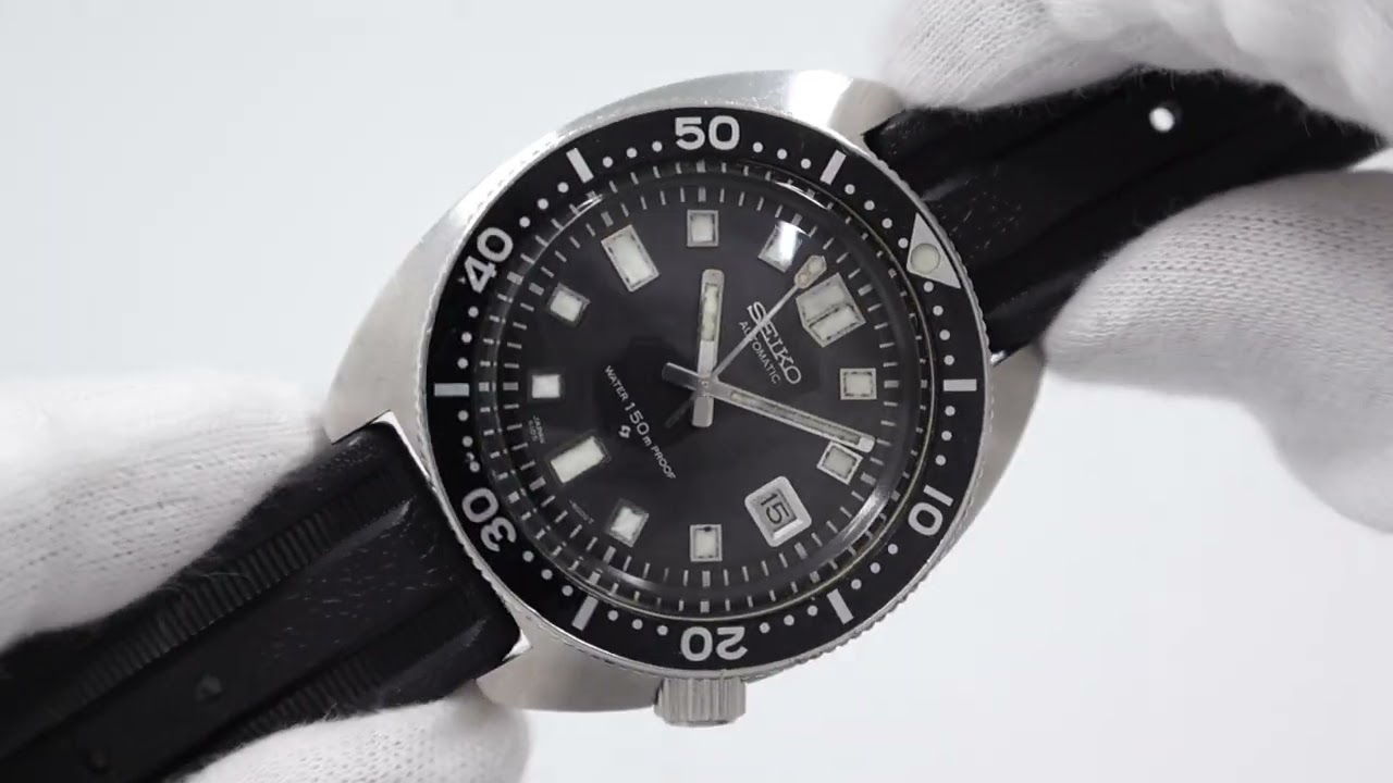 SEIKO セイコー 150mダイバー 2ndモデル 前期型 Ref.6105-8000 1968年