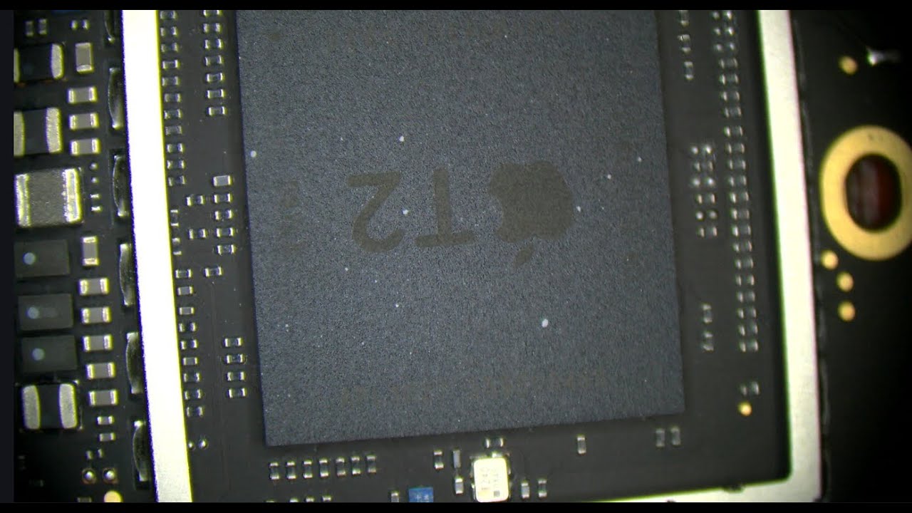 MacBook Pro 2018 アクティベーションロック解除T2チップ基板修理