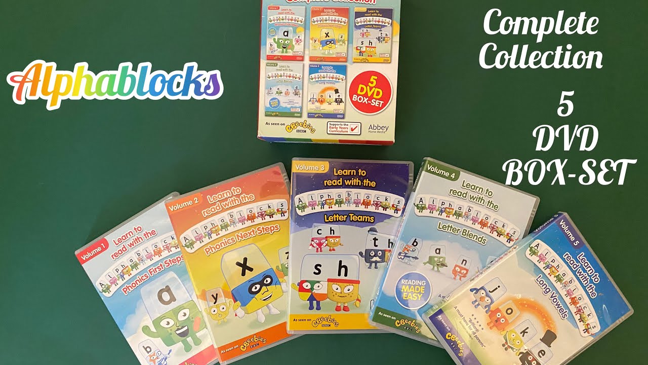 My Alphablocks 5 DVD Box-Set - YouTube
