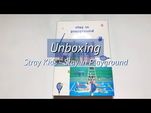 UNBOXING Stray Kids (스트레이 키즈) - Stay in Playground Photobook