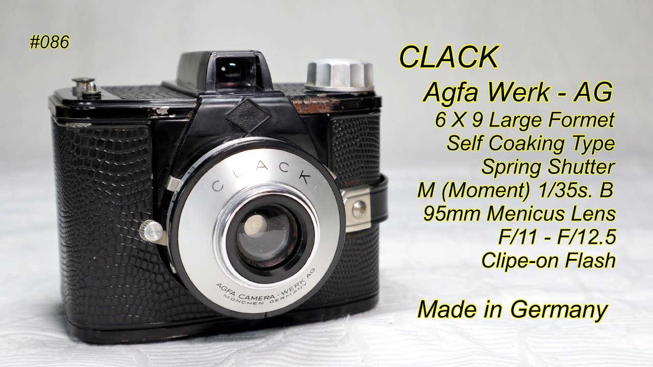 AGFA CLACK Werk - AG. 1954 - YouTube