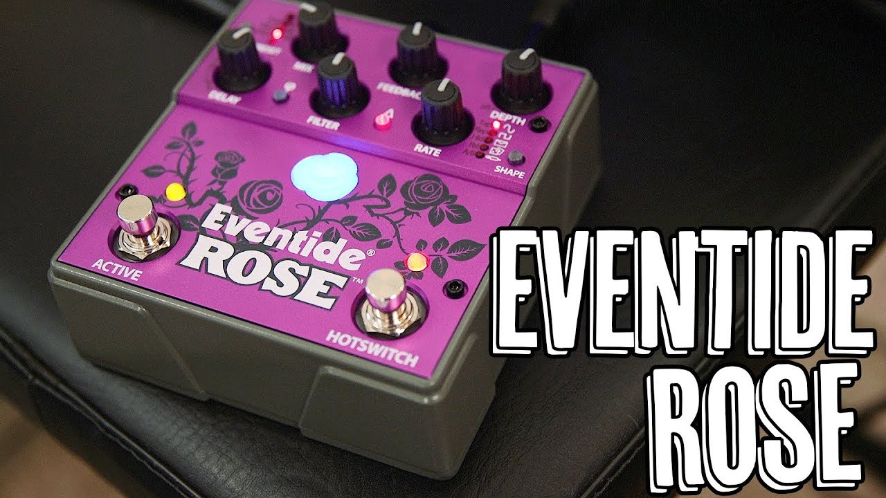 Eventide Rose Delay - Demo - YouTube
