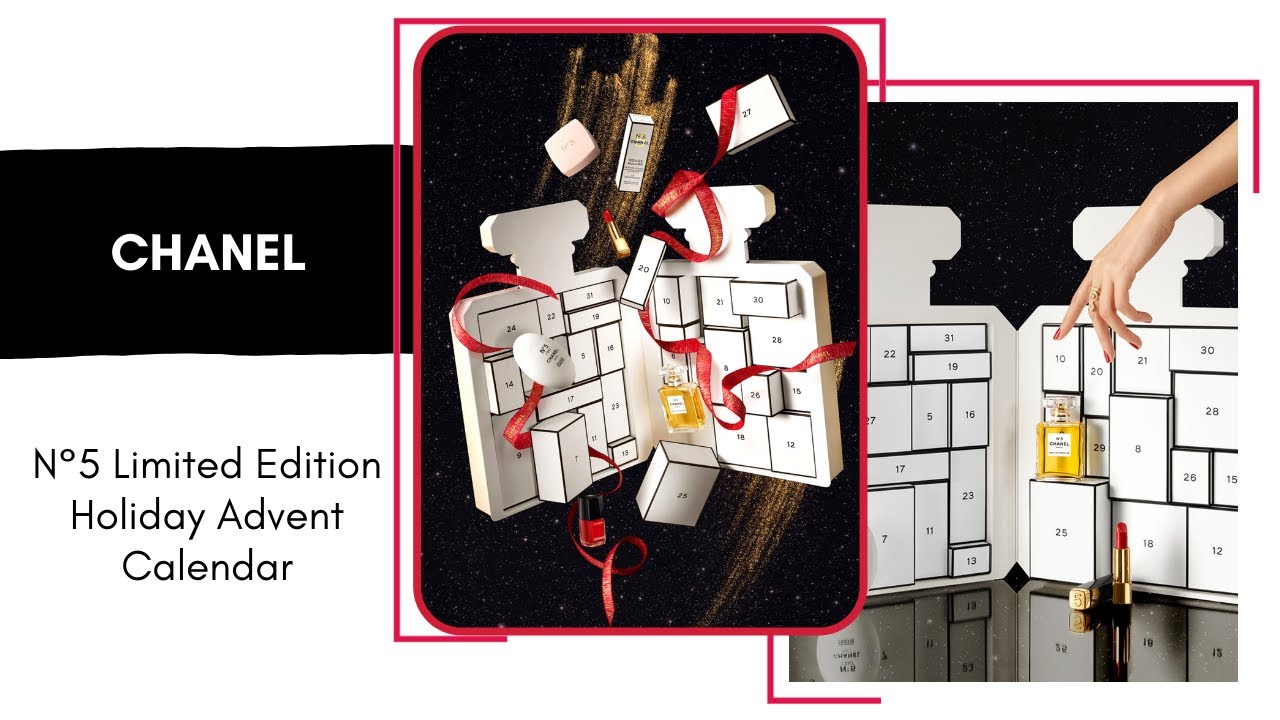 Sneak Peek! CHANEL N°5 Limited Edition 2021 Holiday Advent