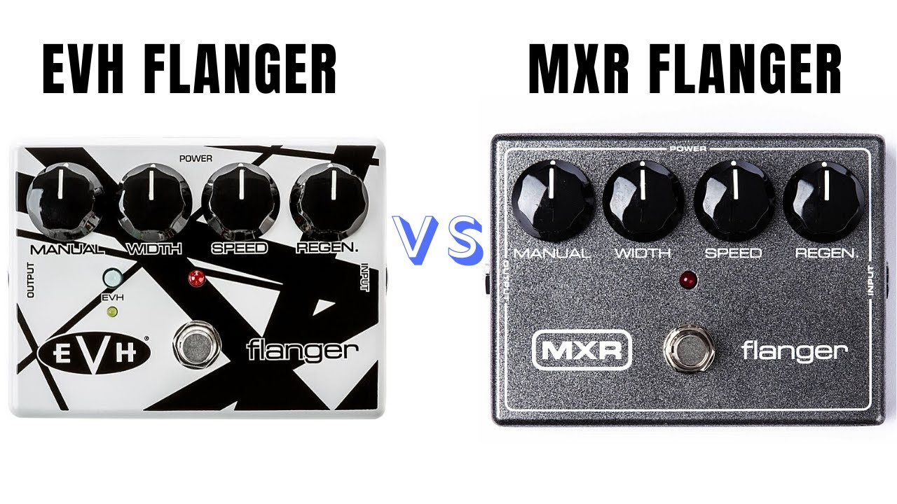 EVH Flanger EVH117 vs MXR Flanger M117 | Van Halen Tones - YouTube