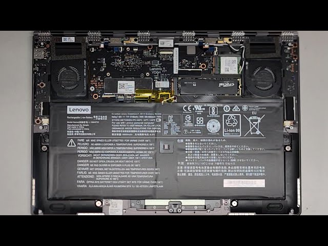 Lenovo Yoga 910-13ikb Disassembly *No RAM* SSD Hard Drive Upgrade