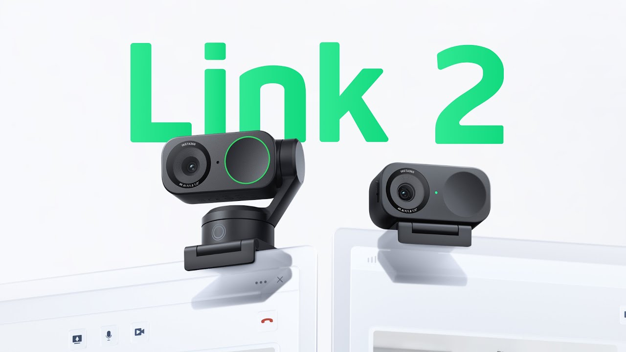 Insta360 Link 2 & 2C 紹介動画 | AI 4Kウェブカメラ、プロ品質