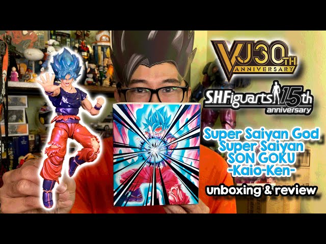 V-Jump 30th Anniversary SH Figuarts Super Saiyan God Super Saiyan