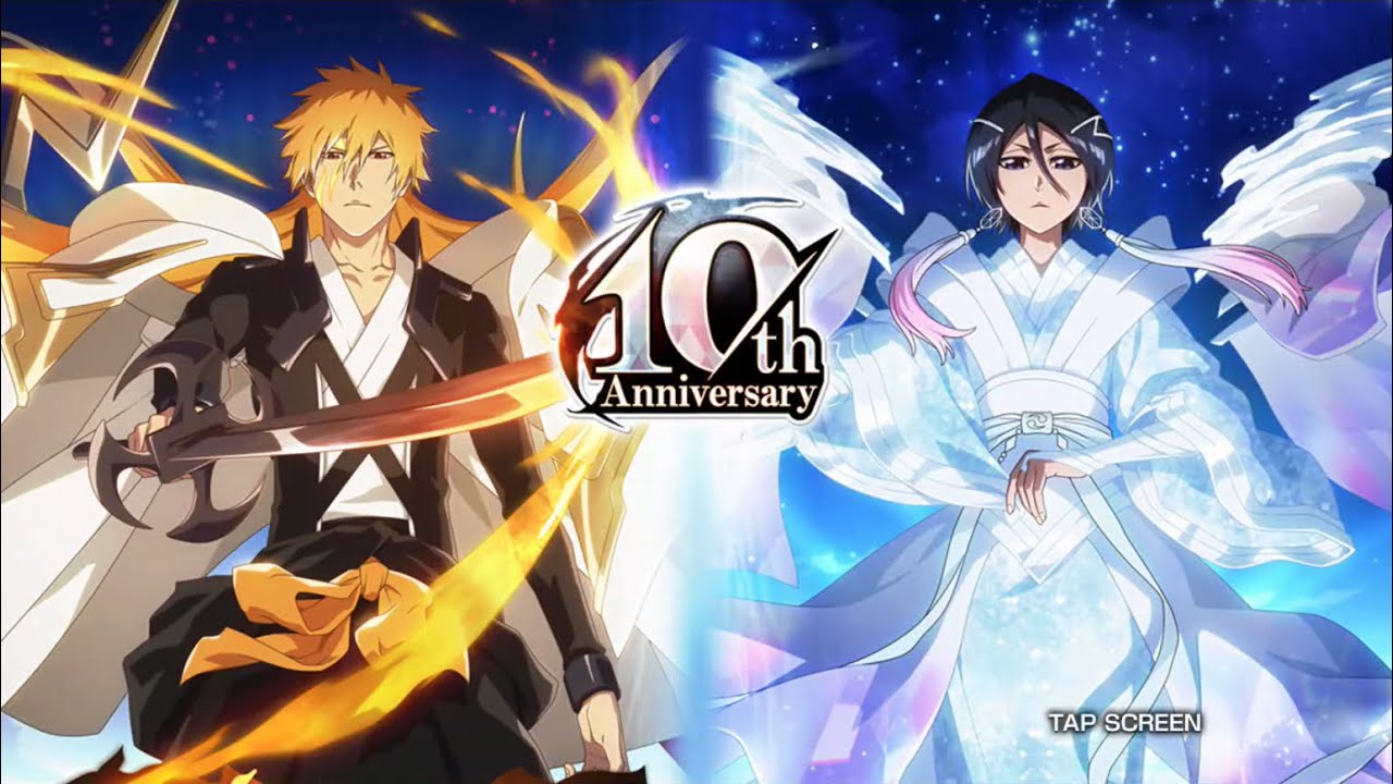 Brave Souls】十周年庆祝角色！黑崎一护&朽木露琪亚—— 死神遊戲