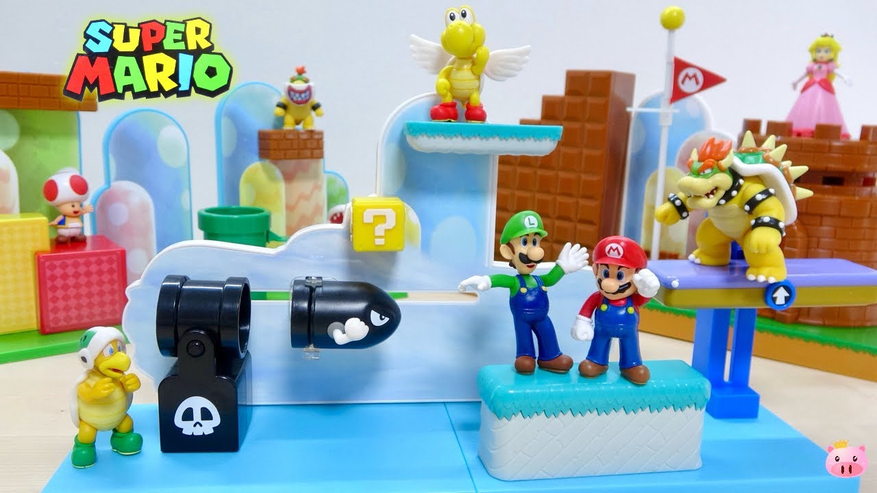 キラーが飛んでる様に動く! マリオフィギュアコレクション 飾って