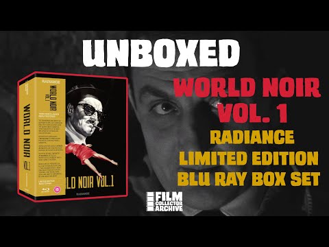 UNBOXED | World Noir Vol. 1 | Radiance Limited Edition Blu Ray Box
