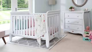 Boori Sleigh Urbane Cot Bed - YouTube