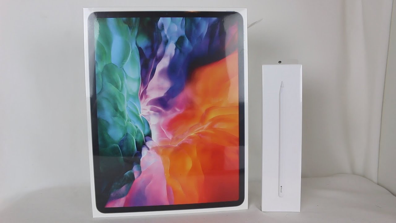 iPad Pro 4th Gen 12.9 Inch (2020) + Apple Pencil 2nd Gen Unboxing