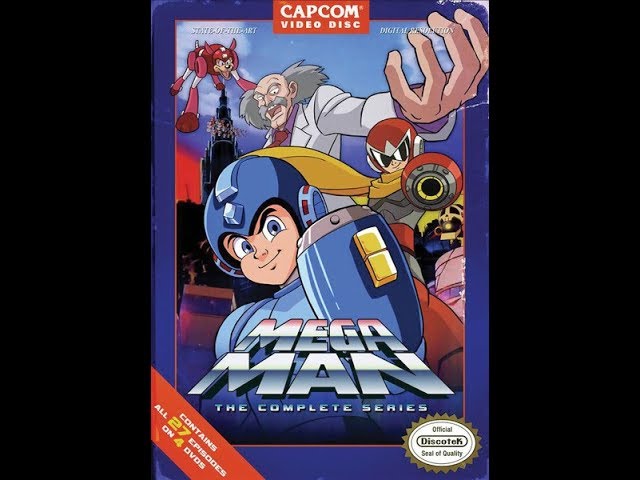Opening to Mega Man (1994-1995) The Complete Series 2014 DVD (Disc