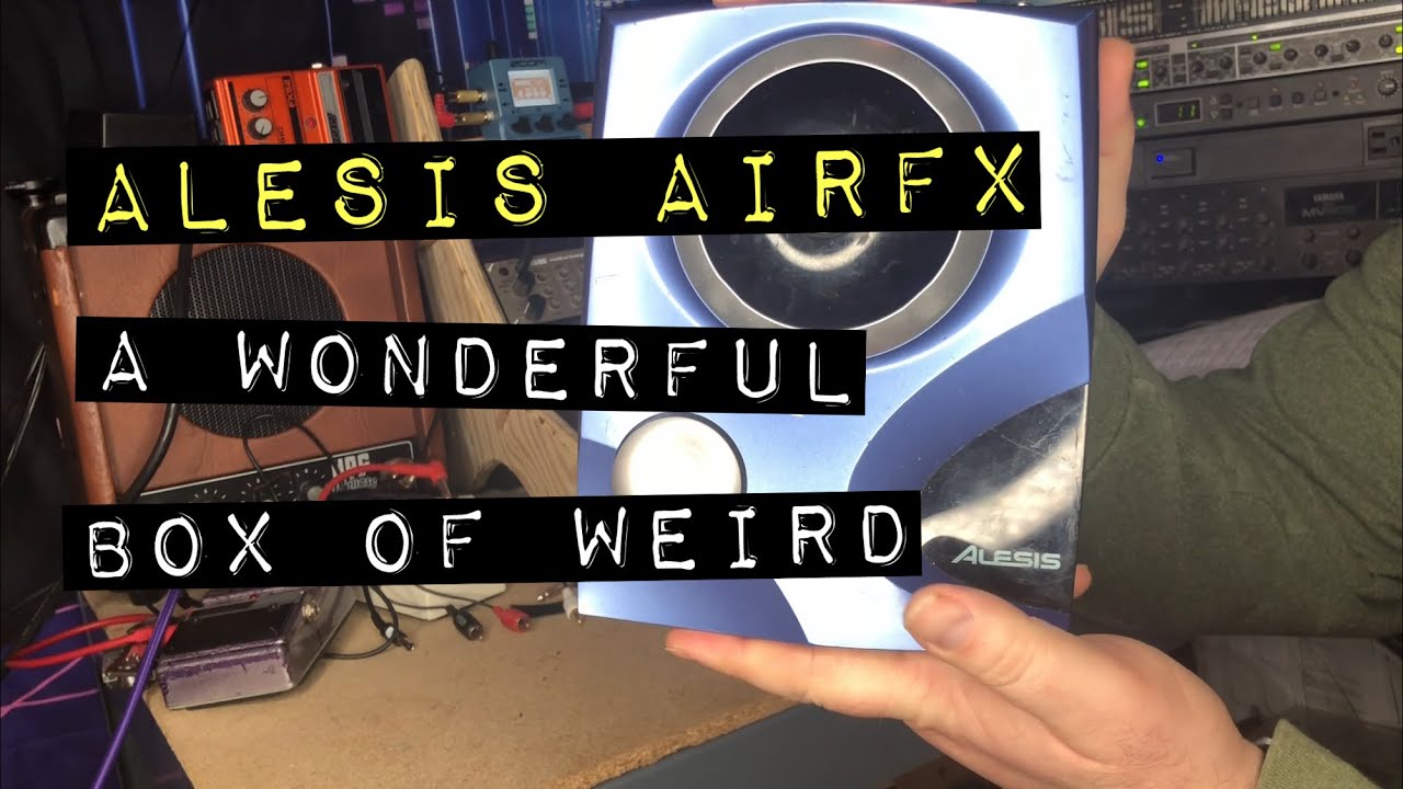 奇妙な箱、素晴らしい：Alesis AirFX : r/synthesizers