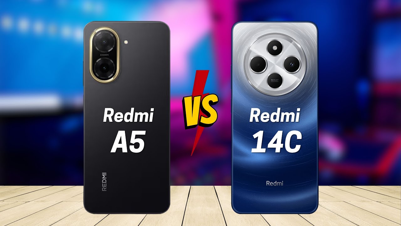 Redmi A5 vs Redmi 14C - YouTube
