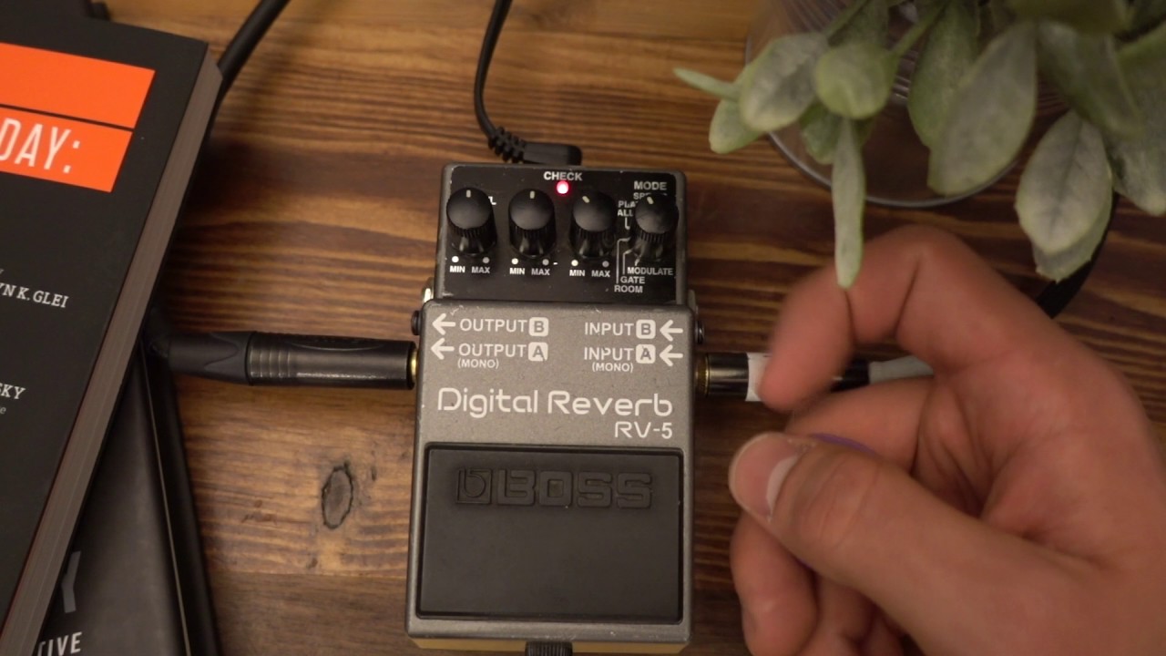 Boss RV-5 Reverb Demo - YouTube