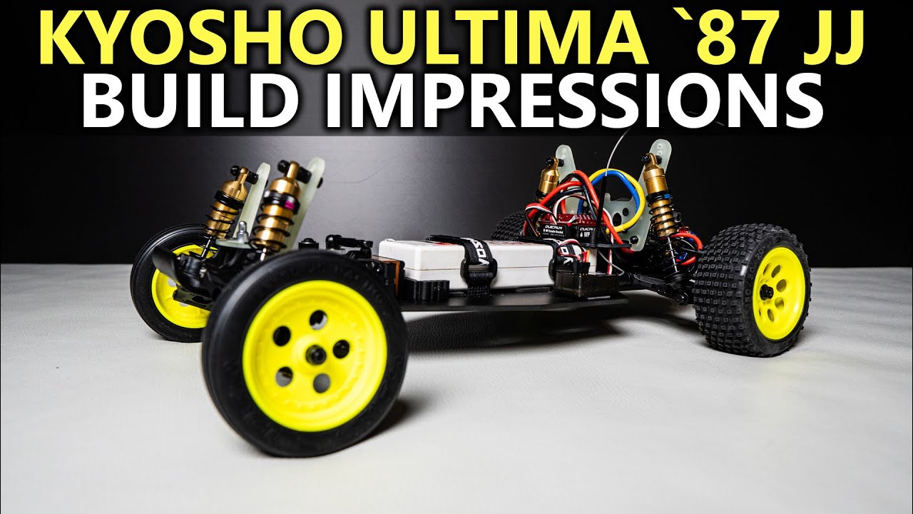 Kyosho Ultima '87 JJ Replica - Building the chassis - Impressions