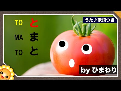 トマト🍅（♬トマトってカワイイ名前だね～）byひまわり🌻歌詞付き
