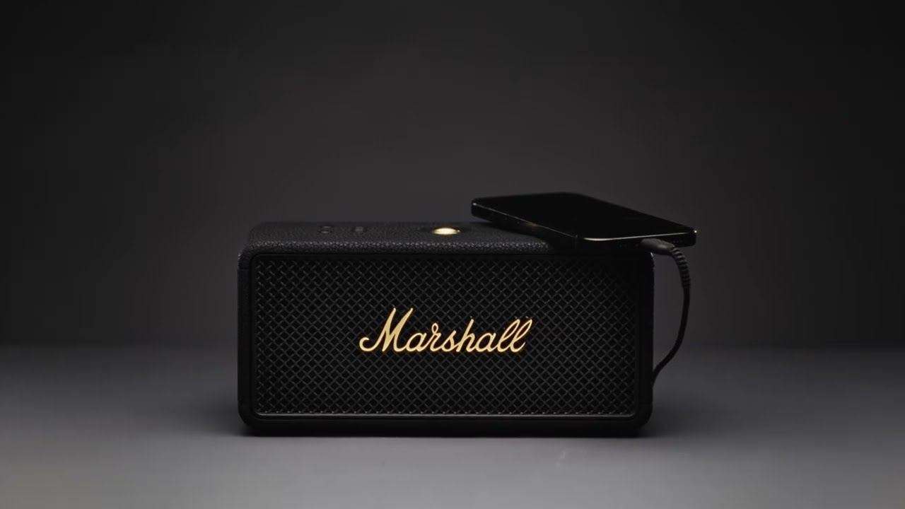 Marshall Middleton II Portable Bluetooth Speaker 1007428 B&H