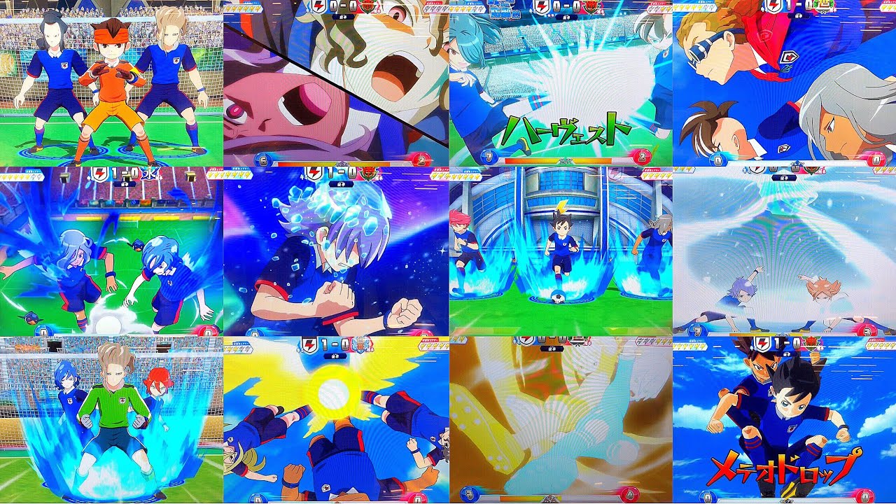 イナイレAC 連携必殺技集 イナズマジャパン編】イナズマイレブン