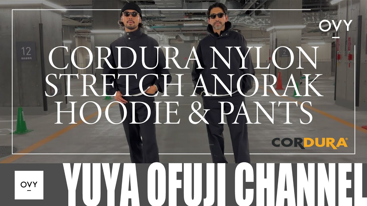 OVY受注販売】ブランド史上最も人気のナイロンアノラックセットアップ