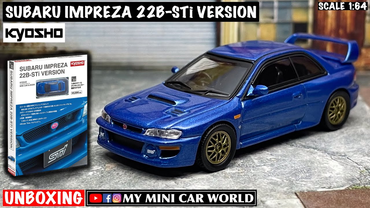 60周年モデル】京商ミニッツ SUBARU IMPREZA 22B-STi② 60周年モデル京