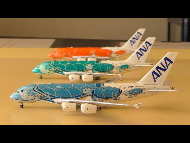 ア*進様 Jc Wings ANA A380 フライングホヌ 1/400 ANA A380(JA381A