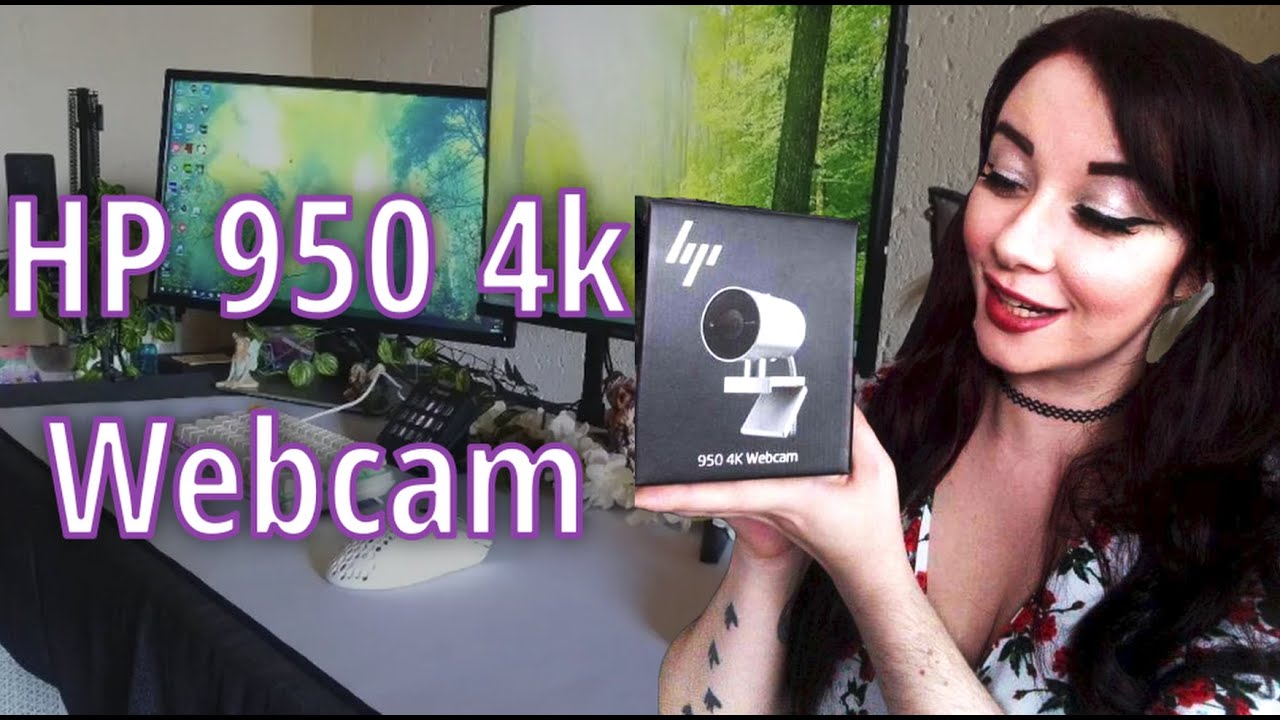 HP 950 4k Webcam Review - YouTube