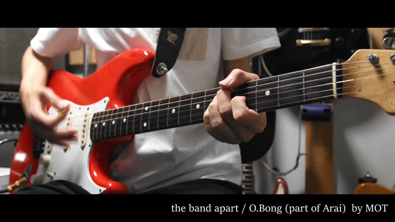 弾き語り】O.Bong/the band apart - YouTube