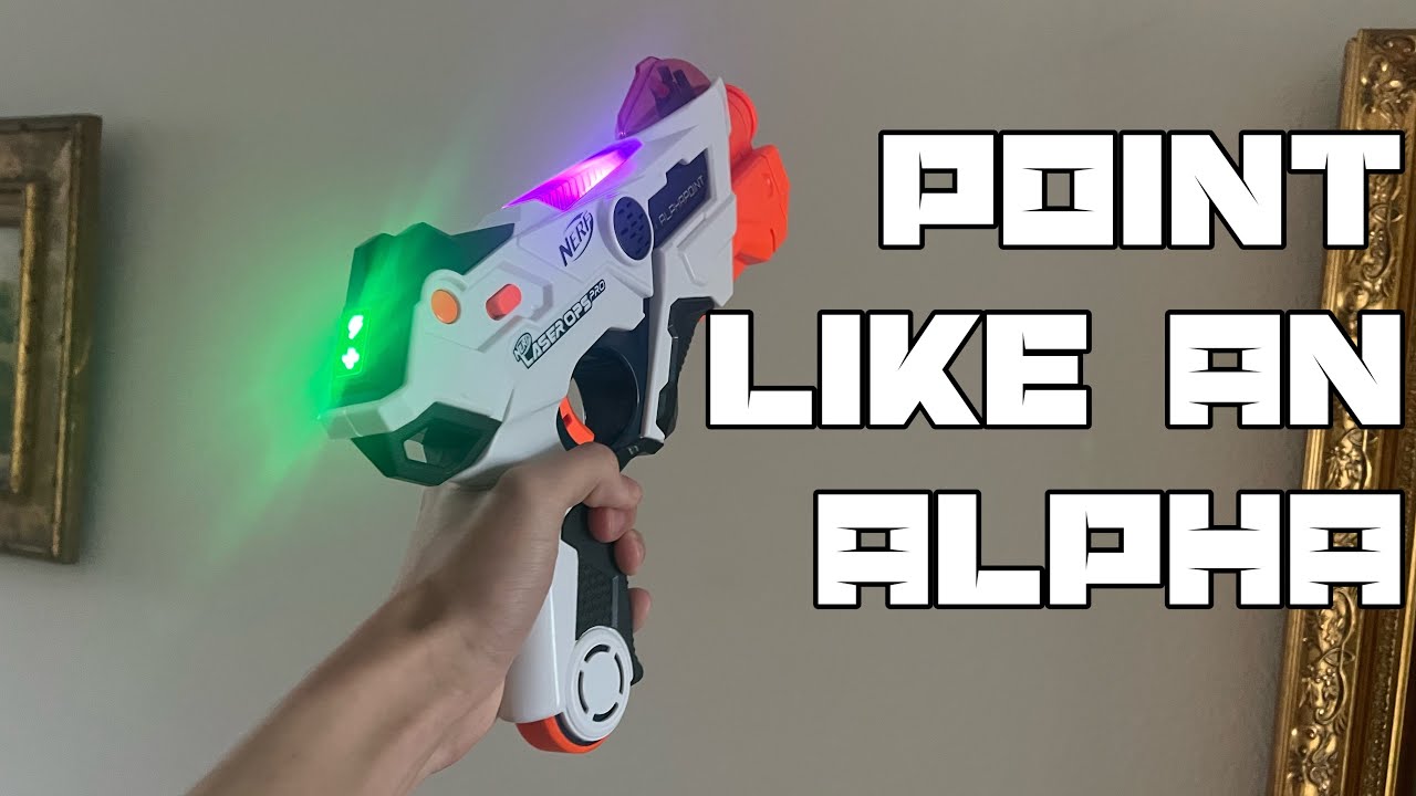 ナーフ レーザーオプス プロ アルファポイント＆デルタバースト 紹介