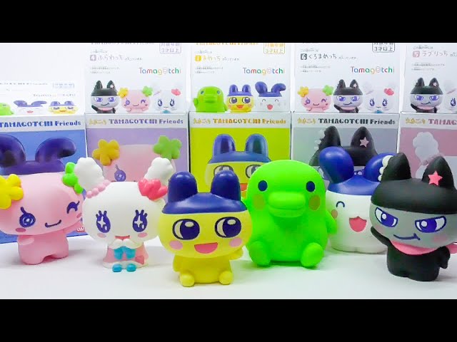 たまごっちフレンズ 全6種 Tamagotchi Friends All 6 types - YouTube