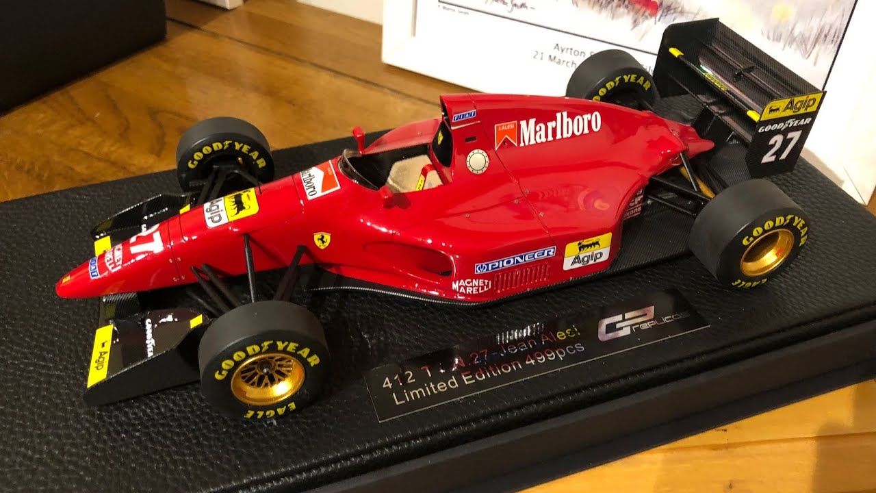 1/18 GP Replicas Jean Alesi 1994 Ferrari 412 T1 - F1 Diecast