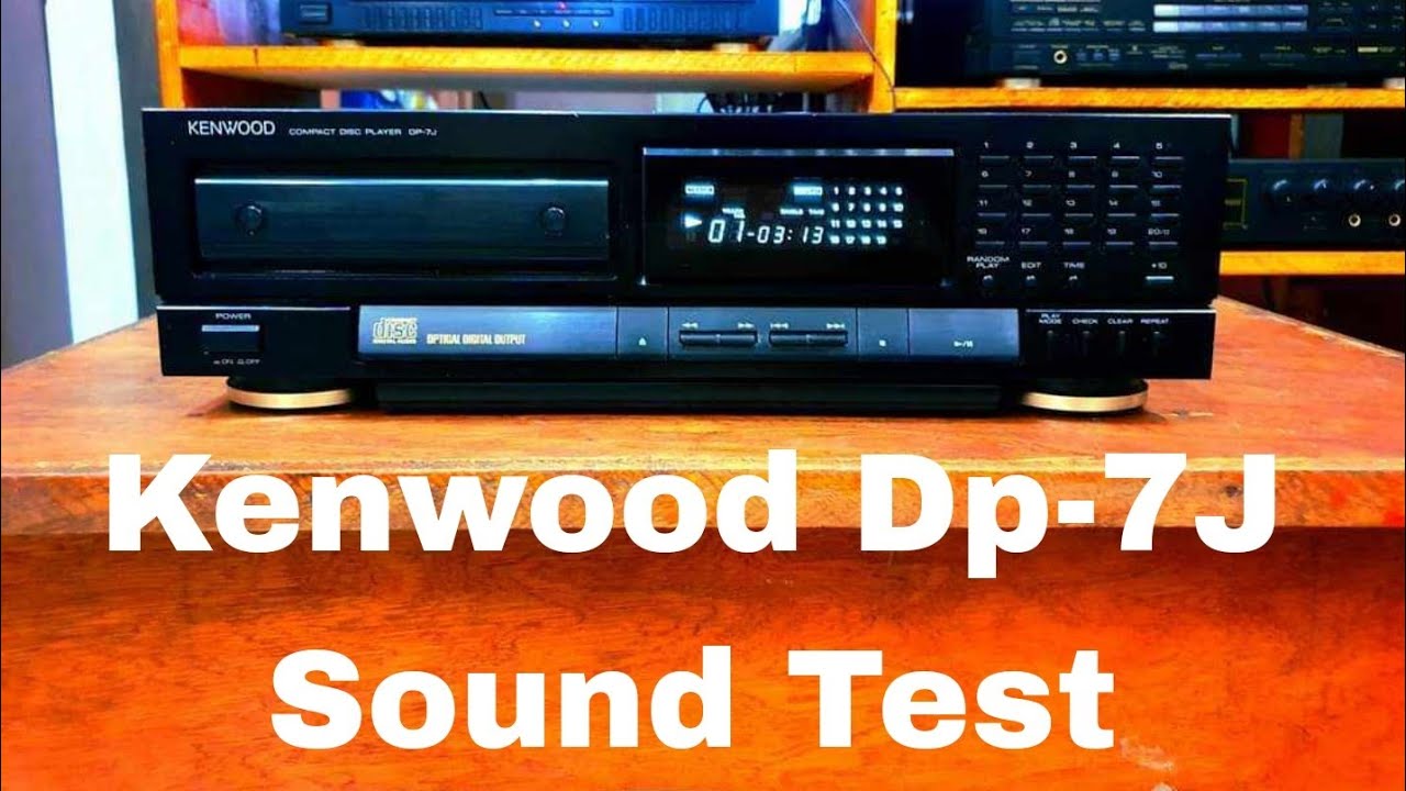 Kenwood DP - 7J Compact Disc Player - YouTube
