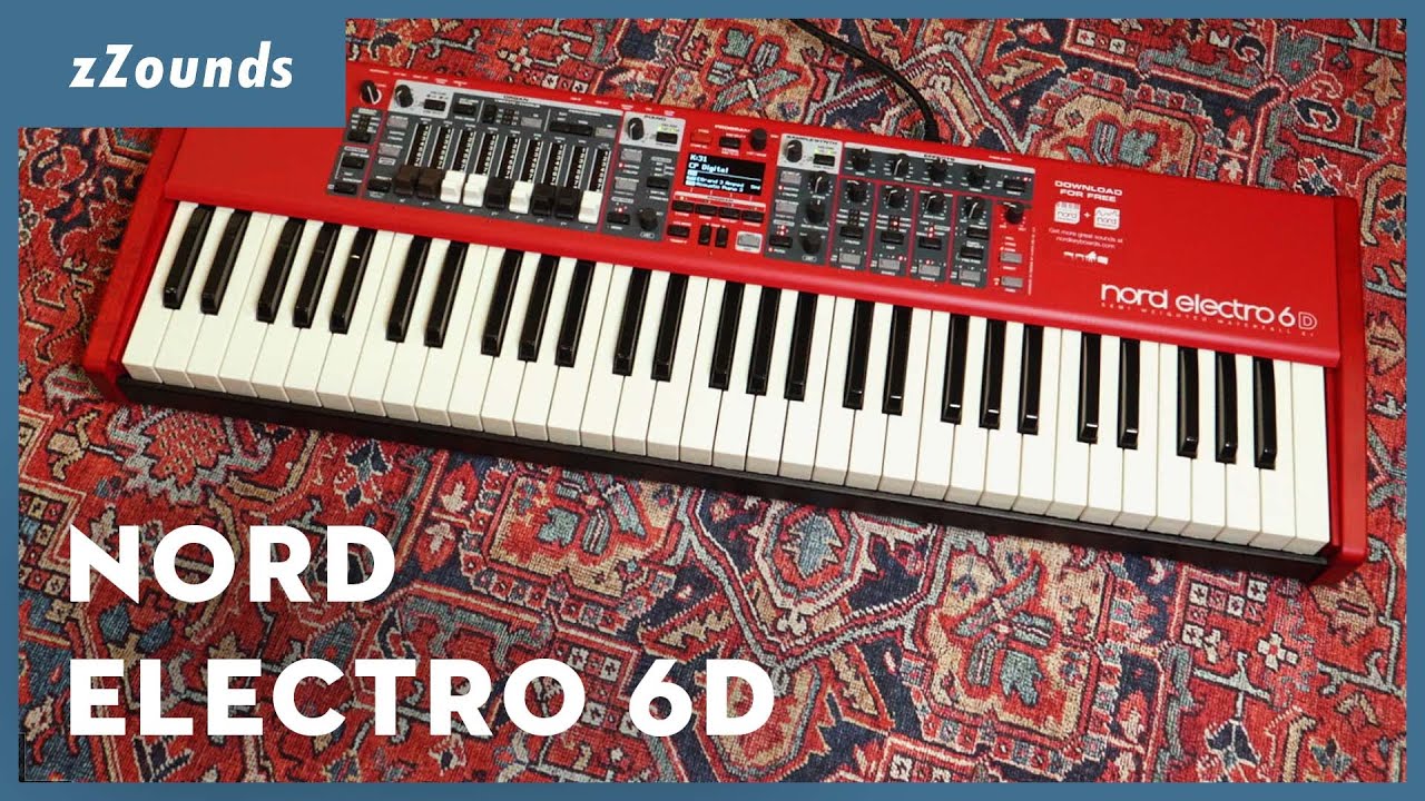 Nord Electro 6D 61 Synthesizer Keyboard, 61-Key | zZounds